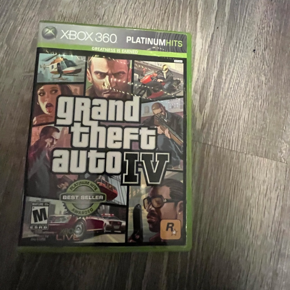 Grand Theft Auto IV for 360 - Platinum Hits Edition
